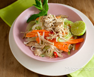 Aziatische noodle salade