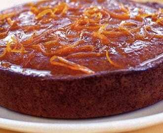 Σιροπιαστό κέικ πορτοκαλιού, από το sintayes.gr!