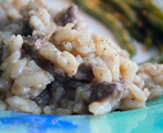 I is for Italian: Italian Beef Risotto
