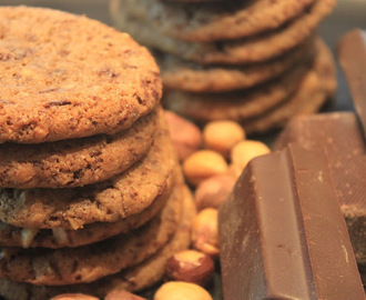 Søndagshygge med cookies - nødder & chokolade