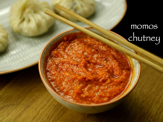 momos chutney recipe | spicy tomato garlic momos sauce