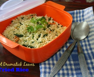 Carrot Drumstick Fried Rice | Easy Kids Lunch Box Recipes