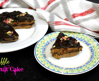 No Bake Truffle Biscuit Cake | No Bake Chocolate Fridge Cake