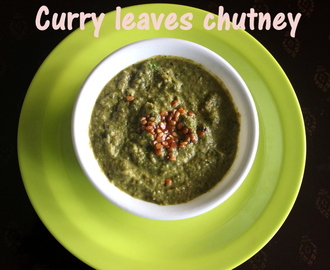 Curry leaves chutney|karuveppilai chutney|kadipatta chutney recipe – side dish for idlis,dosas – chutney recipes