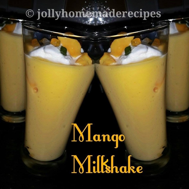 Mango Milkshake with Ice-Cream Recipe, How to make Mango Mastani Recipe