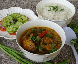 Yardlong Beans & Fish Curry