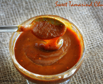 Sweet Tamarind Chutney , Saunth Chutney | Tamarind sauce