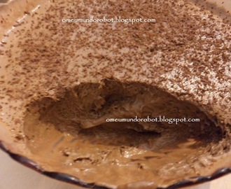 Bimby - Mousse de chocolate com natas