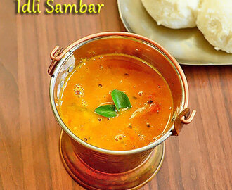 Easy Hotel Idli Sambar Recipe – How To Make Tiffin Sambar