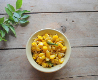 Sweet Corn Sundal | Easy Snack Recipe