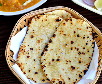 Naan Recipe Without Yeast On Stove Top-How To Make Naan In Tawa