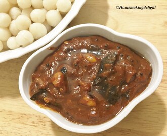 Puliyogare – Puliodharai – Tamarind Rice Mix Recipe