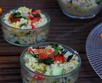 Easy Couscous Salad Recipe | Healthy Recipes | Vegetarian Vegan | Flavour Diary