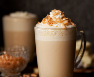 Caramelised White Chocolate & Hot Chocolate Drink
