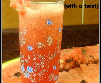 Watermelon Juice with a Twist!