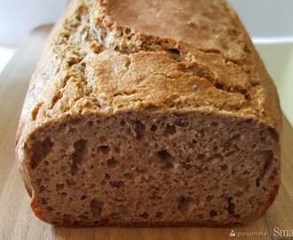 Chleb z mąki gryczanej bezglutenowy