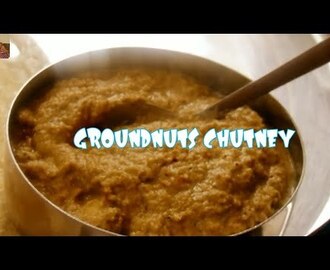 GROUNDNUTS CHUTNEY/PEANUT CHUTNEY/VAERKADALAI CHUTNEY