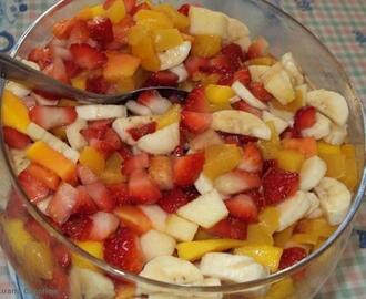 Salada de frutas gostosa