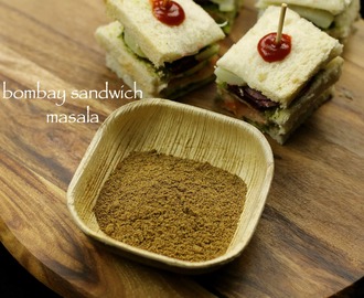 bombay sandwich masala recipe | veg sandwich masala recipe