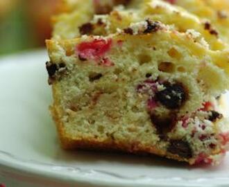 White Chocolate Cranberry Loaf (Light)