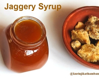 Homemade Jaggery Syrup