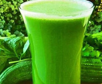 Suco verde: Antioxidante, desintoxicante e acelera o metabolismo.