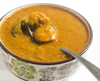 South Indian Prawn Gravy recipe, Eral Kulambu/Kuzhambu
