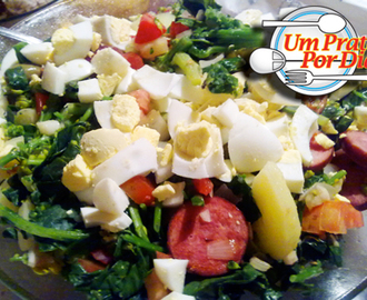 A Salada de Inverno de Brócolis da Vó Bisa... É o Prato do Dia!