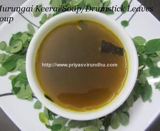Murungai Keerai Soup/Drumstick Leaves Soup