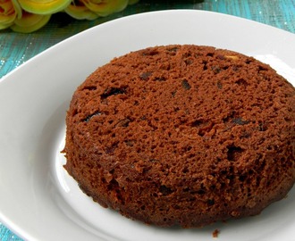 Microwave Dry Fruit Cake Recipe / Eggless Cake Recipe