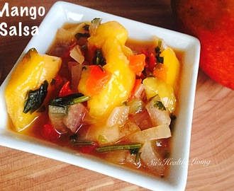 Mango Salsa; Meatless Monday