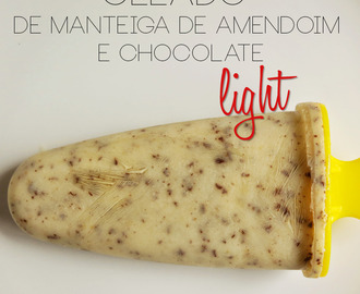 Gelado de Manteiga de Amendoim e Chocolate Light