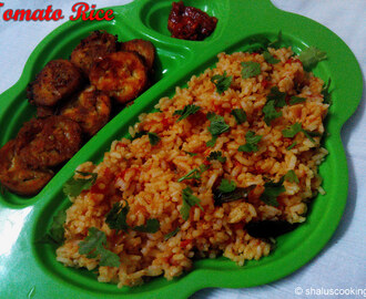Tomato Rice - Thakkali Sadam