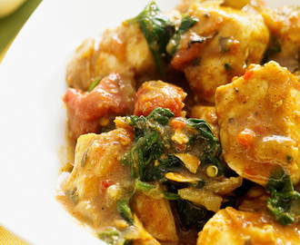 Lekker én slank: kruidige curry met kip en kokosmelk