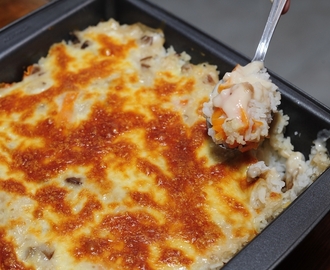 Baked Rice Using the Panasonic Oven Function
