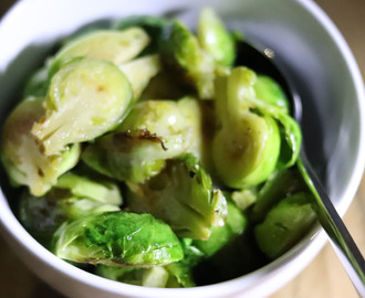 Brussels Sprouts Sauteed Winter vegetable