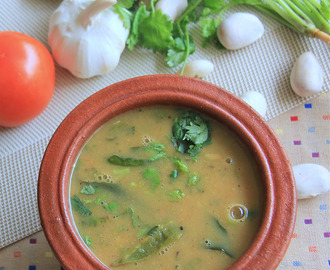 Jackfruit Seeds Rasam - Jackfruit Seeds soup - Halasina Beejada Saaru -  Simple starter recipe - Simple soup recipe