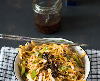 Chinese Style Cold Sesame Noodles