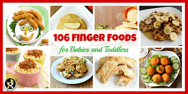 106 Baby Finger Food Recipes / Baby Led Weaning Recipes