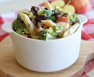 Broccoli Pasta Salad {Lightened Up}