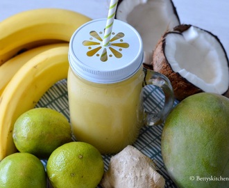 Thaise Smoothie met mango en banaan