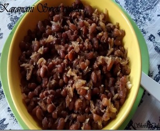 Karamani (Cow peas) Sweet Sundal–Navarathri Recipes (Day 5)