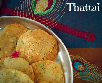 Thattai | How to make Thattai | Glutenfree Snack | Stepwise Pictures | Bakshanam Series