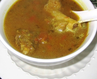 Mutton soup  | Uppu Saaru | Mutton Stew
