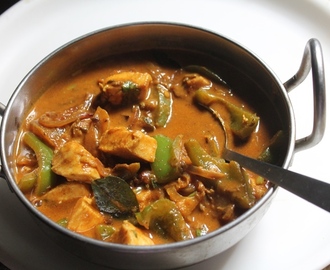 Chicken Capsicum Curry Recipe