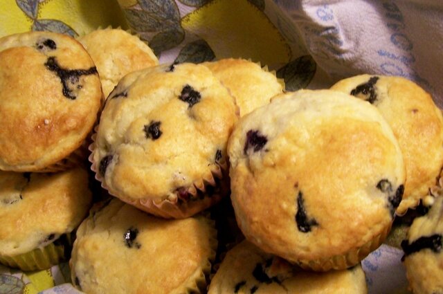 BLUEBERRY MUFFINS (QUICK AND EASY)