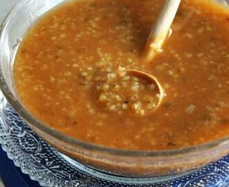 Chorba Frik, soupe Algérienne au blé vert concassé et recettes de Ramadan