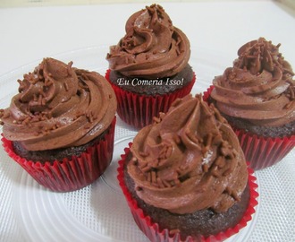 Cupcakes de Chocolate com Nutella