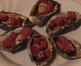BBQ Salami Oysters
