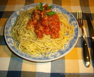 Spaghetti alla Bolognese - Espagueti a la Boloñesa